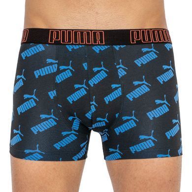 Труси-боксери Puma BIG LOGO AOP BOXER 2P чорний, синій Чол  501012001-030