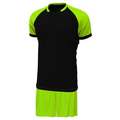 Волейбольная форма X2 (футболка+шорты), черный/салатовый X2000BK/WG-XS X2000BK/WG-XS