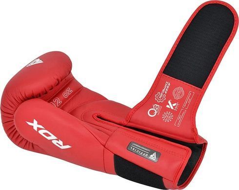 Боксерские перчатки RDX BOXING GLOVES AS1 красный  BGR-AS1R
