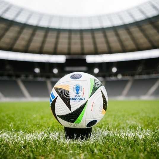 Офіційний футбольний м'яч Adidas Fussballliebe Euro 2024 OMB (FIFA