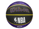 Баскетбольный мяч с насосом Wilson NBA Team Tie-Dye Los Angeles Lakers WZ4007803XP WZ4007803XP фото 2