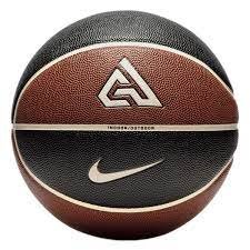 М'яч баскетбольний Nike ALL COURT 2.0 8P G ANTETOKOUNMPO DEFLATED бурштиновий, чорний Уні 7 00000017503