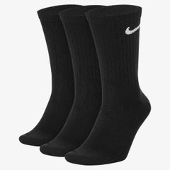 Шкарпетки Nike U NK EVERYDAY LTWT CREW 3PR чорний Уні 34-38 00000009215