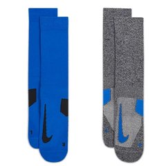 Шкарпетки Nike U NK MLTPLIER CRW 2PR - 144 Синій, сірий Уні 38-42 00000025103