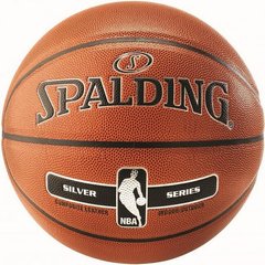М'яч баскетбольний Spalding NBA Silver In/Out 76018Z  №7