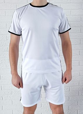 Футбольна форма X2 Start II (футболка+шорти), розмір S (білий/чорний) X2004W/BK-S X2004W/BK