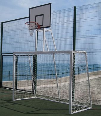 Ворота для мини футбола 2500х1700 мм с баскетбольным щитом SS00359 SS00359