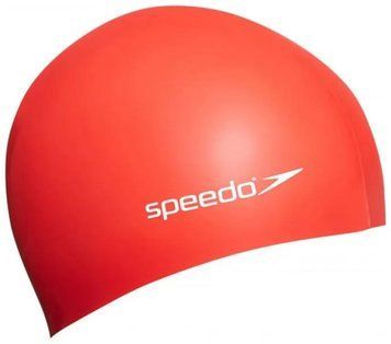 Шапка для плавання Speedo FLAT SILCONE CAP TEAM JU червоний Діт One Size 8-709931959-2