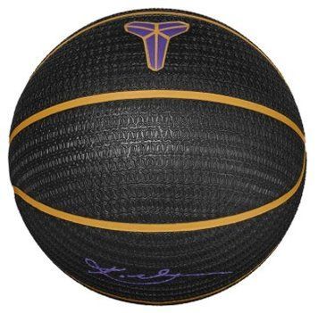 М'яч баскетбольний Nike NIKE PLAYGROUND 8P K BRYANT DEFLATED BLACK/UNIVERSITY GOLD/COURT PURP size 7 (N.101.2519.014.07) N.101.2519.014.07