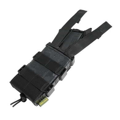 Жорсткий посилений тактичний підсумок KIBORG GU Single Mag Pouch Dark Multicam 4057