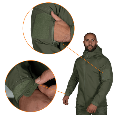 Куртка Stalker SoftShell Олива (7225), L 7225(L)