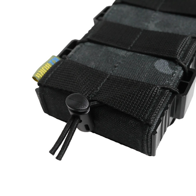 Жорсткий посилений тактичний підсумок KIBORG GU Single Mag Pouch Dark Multicam 4057