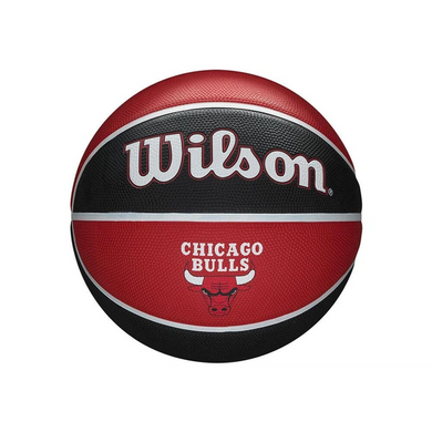 Баскетбольний м&rsquo;яч з насосом Wilson NBA Team Tribute Chicago Bulls WZ4021501XP WZ4021501XP