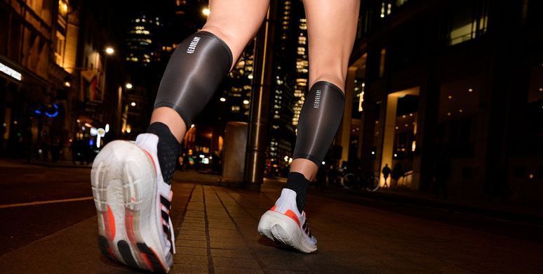Компресійні накладки на литки Adidas Climacool Compression Calf Sleeve чорний L/XL ADSL-13014BK