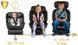 Автокрісло Nukido Prestige Line ISOFIX 0-36 кг, чорно-сіре 710100 фото 6