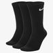 Шкарпетки Nike U NK EVERYDAY LTWT CREW 3PR чорний Уні 34-38 00000009215 фото 1