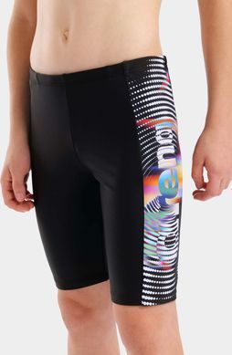 Плавки для хлопчиків Arena LIT LOGO SWIM JAMMER чорний  010693-550
