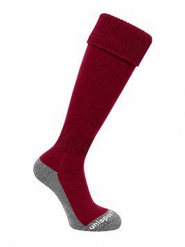 Футбольные гетры Uhlsport 105754, размер 41-44 (бордовые) 105754-41-44