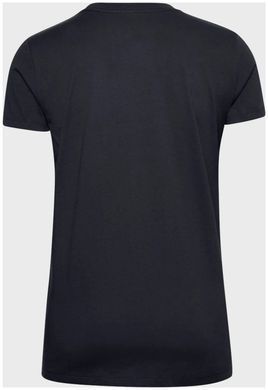 Футболка UA W SPORTSTYLE LOGO SS чорний Жін MD 00000035589