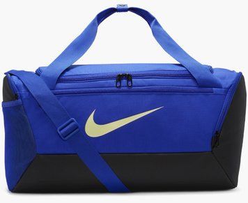 Сумка Nike NK BRSLA S DUFF 9.5 41L чорний, синій Уні 51x28х28 см DM3976-405