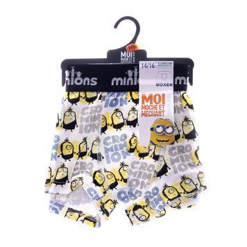 Труси-боксери MinionS NOIR - CROMinion PREHISTOIRE білий Чол 12-14 30890253-4
