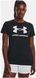 Футболка UA W SPORTSTYLE LOGO SS черный Жен MD 00000035589 фото 1