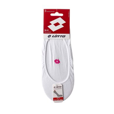 Шкарпетки Lotto 3-pack білий, рожевий Жін 36-41 00000008287