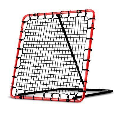 Сетка тренировочная для футбола Neo-Sport NS-491 Rebounder 120 x 120 х 107 см, красная 1491