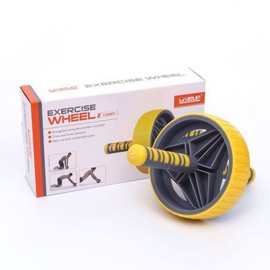 Ролик для пресу LiveUp EXERCISE WHEEL LS3371