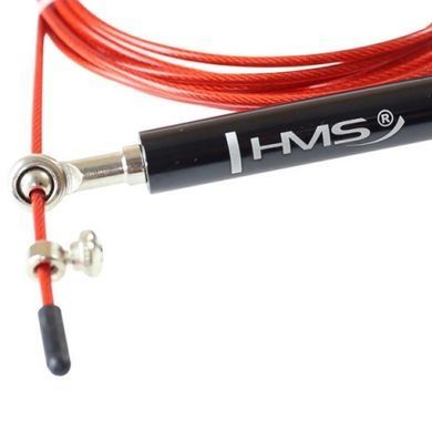 Скакалка HMS SK52 300 см, чорно-червона 5907695522068