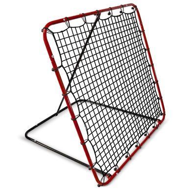 Сетка тренировочная для футбола Neo-Sport NS-491 Rebounder 120 x 120 х 107 см, красная 1491