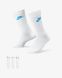Шкарпетки Nike U NK NSW EVERYDAY ESSENTIAL CR білий Уні 46-50 00000019301 фото 4