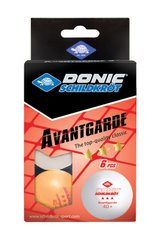 М'ячі для настільного тенісу (6 шт) Donic-Schildkrot 3*-Star Avantgarde, white 608530S