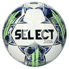 М'яч футзальний Select Futsal Master v22 біло-зелений Уні 4 00000019248