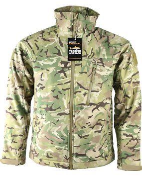 Куртка тактическая KOMBAT UK Trooper Soft Shell Jacket (kb-tssj-btp-s) kb-tssj-btp-s