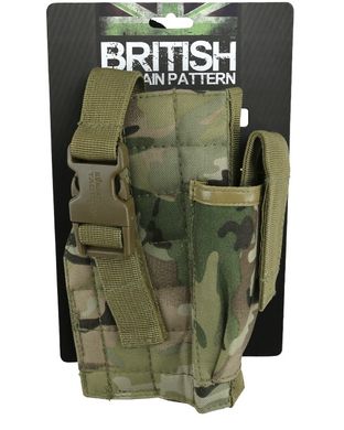 Кобура под пистолет KOMBAT UK Molle Gun Holster with Mag Pouch kb-mgh-btp