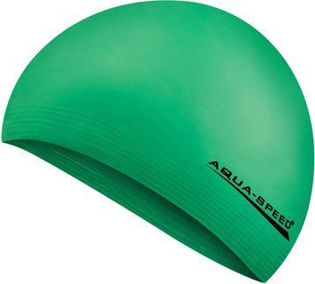 Шапка для плавання Aqua Speed SOFT LATEX 5730 зелений Уні OSFM 122-11