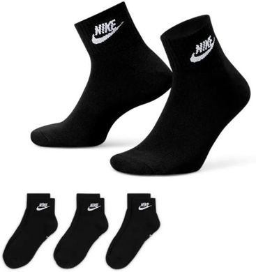 Шкарпетки Nike U NK NSW EVERYDAY ESSENTIAL AN чорний Уні 38-42 00000019302