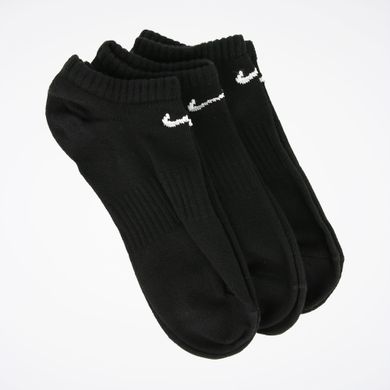 Шкарпетки Nike U NK EVERYDAY LTWT NS 3PR чорний Уні 46-50 00000009218