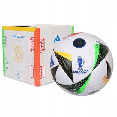 Футбольний м'яч Adidas Fussballliebe Euro 2024 League Box IN9369, розмір №5 IN9369