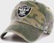 Кепка 47 Brand CAMO LAS VEGAS RAIDERS зелений One Size 15121377 фото 1