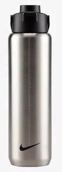 Пляшка Nike SS RECHARGE CHUG BOTTLE 24 OZ сталевий, чорний 709 мл 223013