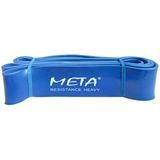 Резинка-петля силовая Meta Elastic power band heavy синий Уни 6,4х208 см 4003000503