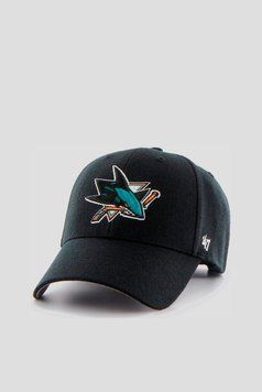 Кепка 47 Brand NHL SAN JOSE SHARKS чорний, сірий Уні OSFA H-MVP22WBV-BK