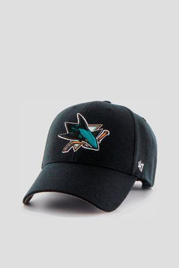 Кепка 47 Brand NHL SAN JOSE SHARKS чорний, сірий Уні OSFA H-MVP22WBV-BK