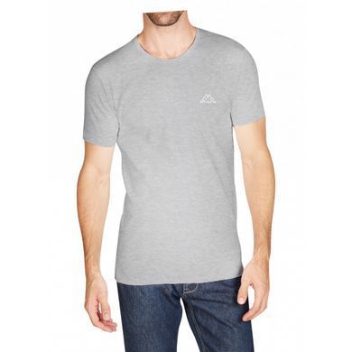 Футболка Kappa T-shirt Mezza Manica Girocollo сірий Чол L (K1304 GrigioUnito) 00000013575
