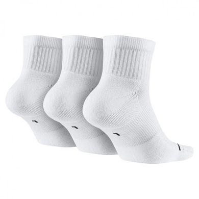 Шкарпетки Nike U J ED CUSH POLY ANKLE 3PR 144 білий Уні 38-42 DX9655-100