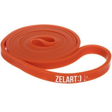 Резина петля для подтягиваний и тренировок лента силовая Zelart POWER BANDS FI-0889-1 7-16кг помаранчевий FI-0889-1