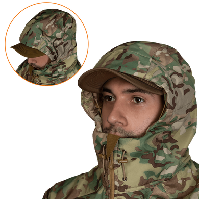 Куртка CM Stalker SoftShell Multicam (7089), XXL 7089(XXL)
