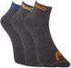 Шкарпетки Head QUARTER 3PPK UNISEX темно-сірий Уні 39-42 00000011726 фото 2